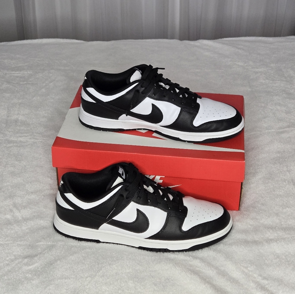 Men's Nike Dunk Low Retro size 11.5 White/Black